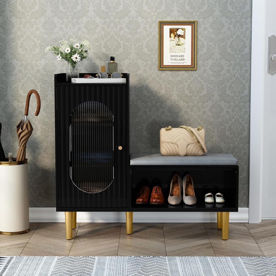Shoe Cabinet & Storage Seat