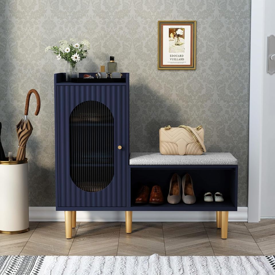 Shoe Cabinet & Storage Seat