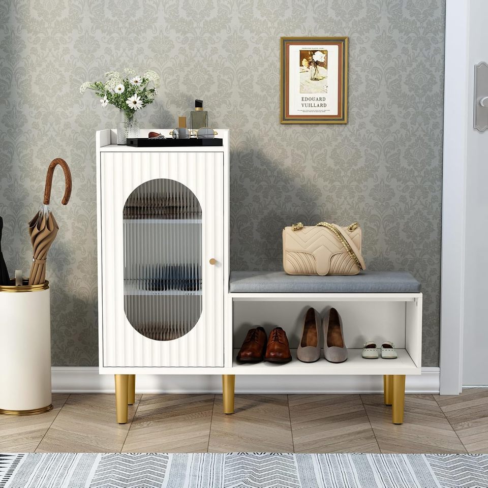 Shoe Cabinet & Storage Seat