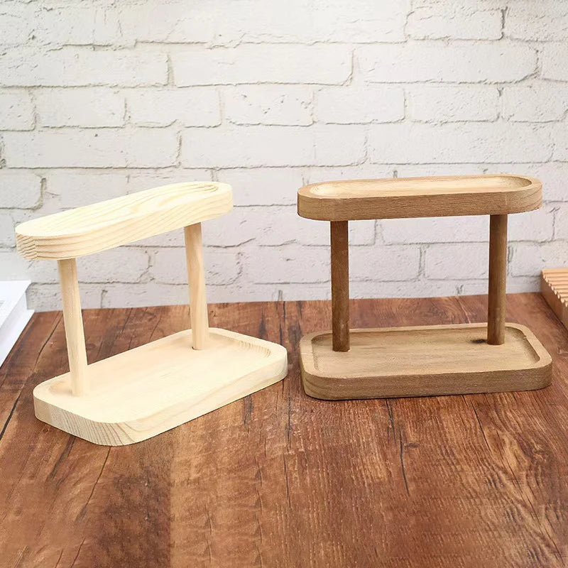 Wooden Tray Caddy