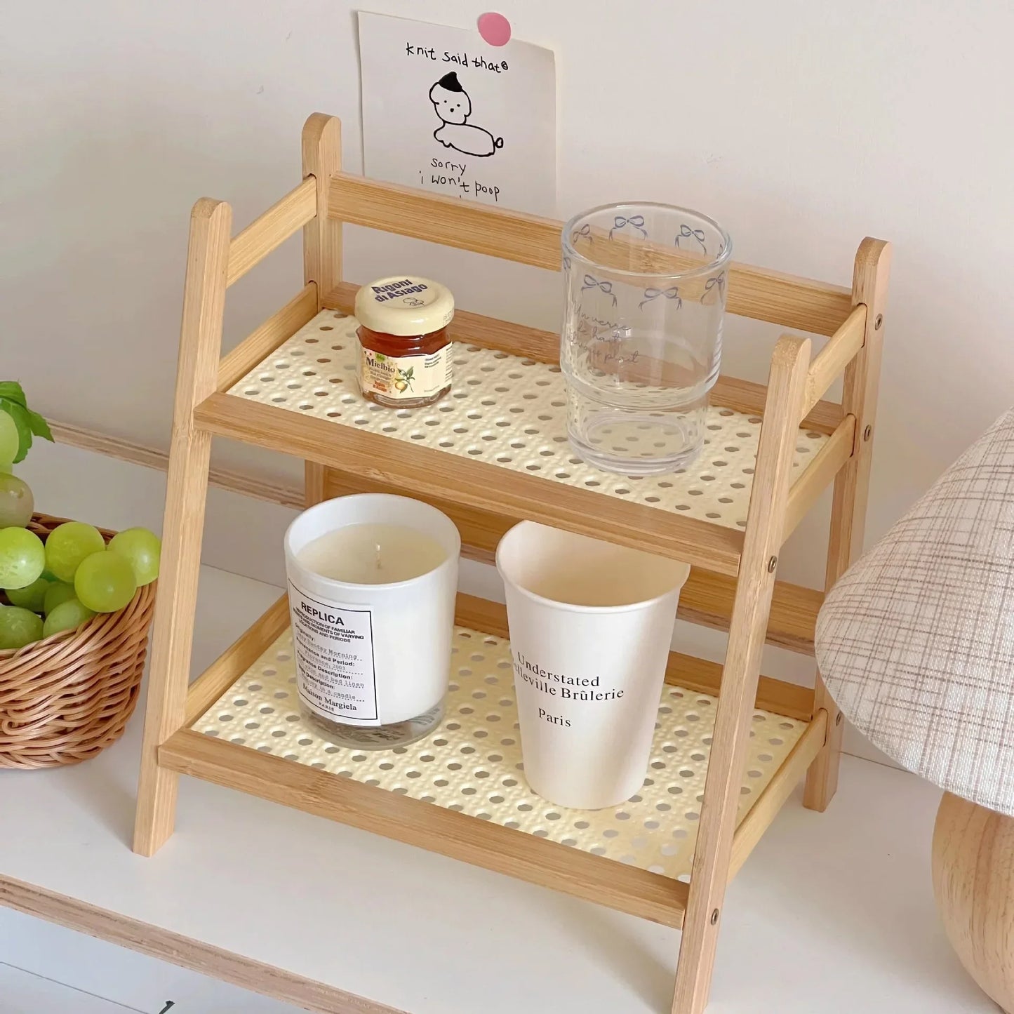 Bamboo Dual Stand