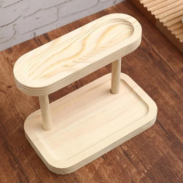 Wooden Tray Caddy